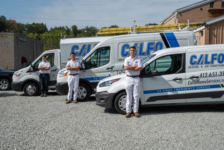 calfo staff with fleet of vehicles