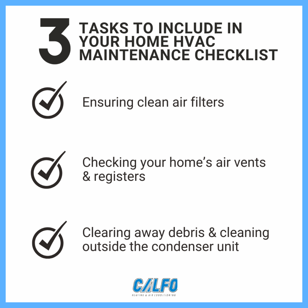 AC maintenance checklist