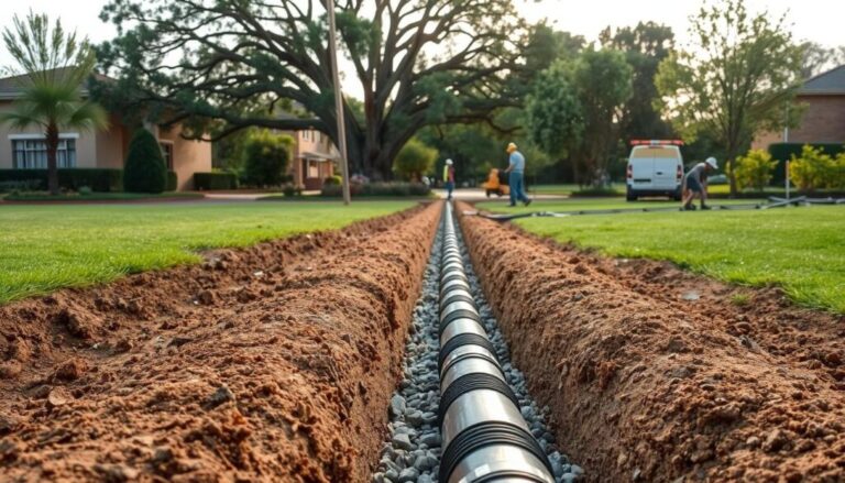 expert French drain installation in Pittsburgh.