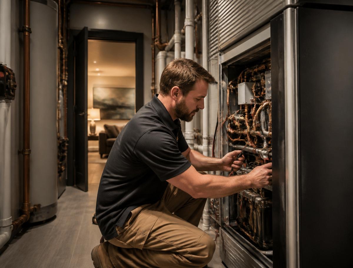 HVAC installation